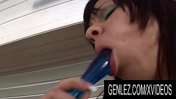 GenLez - Gina and Blanche Summer Finger Fuck Their Shaved Lesbian Pussies