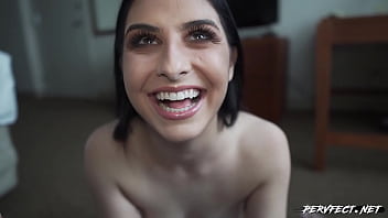 Kaitlyn Katsaros shows off her sexy body while getting slapped