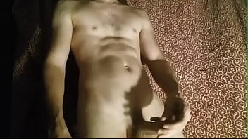 Making my first streap dance and happy ending with a lot of cum