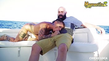 CHICAS LOCA - #Gina Snake #Max Cortes - Naughty Spanish MILF Hardcore Sex On Boat With Her Sugar Daddy