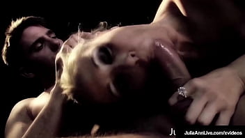 Singing In The Rain? No! Its Hot Cougar Julia Ann Fucked In Theater!