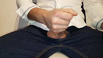 Jerking off at the office