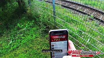 Sarah Kay gets boned in a Berlin park! I banged this MILF from milfhunting24.com!