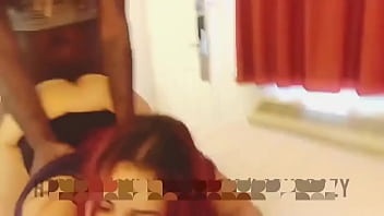 Horny LATINA tinder date takes bbc backshots/gets oral creampie