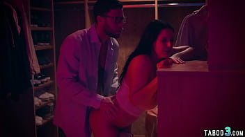 chubby MILF housewife Angela White punish fucked by her angry husband