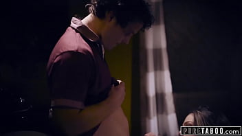 PURE TABOO Athena Faris Double-Creampied by Boyfriend &amp_ Step-Brother