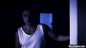 Jealous guy fucked lesbians Reagan Foxx and Krissy Lynn after he watched their action