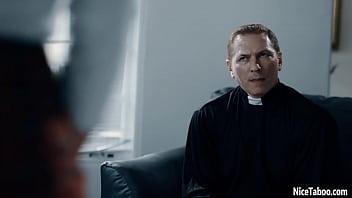 Dirty priest used a hot confused big ass teen Gia Derza and fucked her asshole