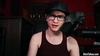 Dirty stepbro watched horny stepsis Gabbie Carter while playing with wet pussy