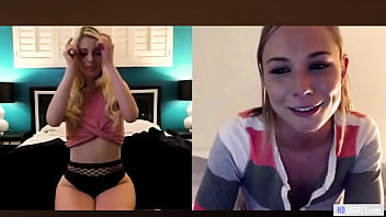 Aidra Fox Enjoys Webcam Sex With Lesbian GF, Charlotte Stokely