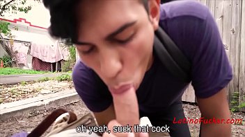 Latino Teen Will Do Anything For Money, Even Fuck