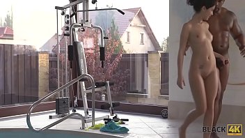 BLACK4K. Black gentleman pleases his beautiful blonde gf