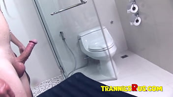 Trannies R Us - Asian LadyBoy Get Bareback Anal