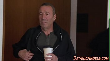 Blonde teenager gets her pussy toyed