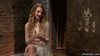 Different blonde slaves on hogtie