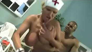 Czech mature Nurse fucked by a black cock