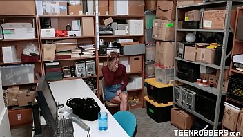Skinny Thief Fucked by Guard - Teenrobbers.com - Emma Hix