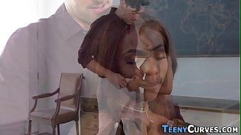 Black big booty teen get facialized