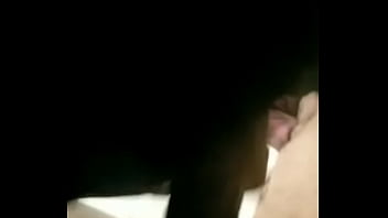 Deep throat action with cumshot