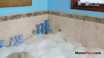 Bubble Bath With Step Mom'_s Bosom- Brook Page