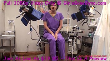 Ebony Cutie Jackie Banes Examined By Doctor Tampa &_ Doctor Rose At GirlsGoneGyno.com