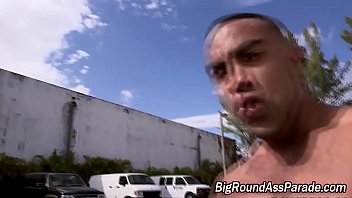 Roundass ho fucks bbc
