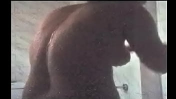 sexy perky tits - spy showering