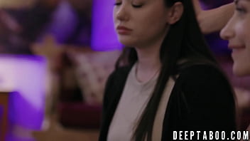 Hot s suck their stepdads hard cock on vacation