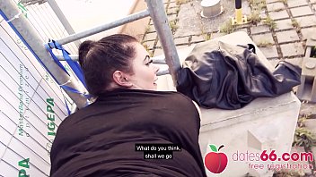 BIG GERMAN girl AnastasiaXXX gets some stranger'_s DICK in her CUNT right next to the autobahn! (ENGLISH) Dates66.com