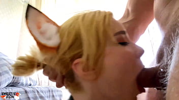 Tender Girl Hard Facefuck Closeup - Cum in Mouth