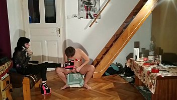 Beth Kinky - Slave kicked spanked &amp_ stomped by sexy mistress pt2 HD