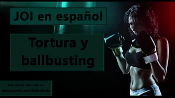 Destruyendo tus partes. Audio JOI con ballbusting y