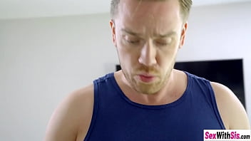 Petite stepsister fucked by stepbrothers monster cock