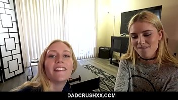 Cute blondes fucked by stepdaddy during sleepover ( Mazzy Grace,Emma Starletto )