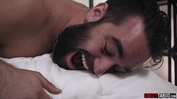 MILF dominates male escort role playing as her coworker