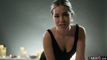 Latina teen beauty Alina Lopez massages redhead MILF