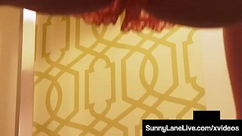 Sex Starved Sunny Lane Finger Fucks Her Juicy Wet Pussy!