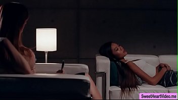 Dani Jensen and Vina Sky scissor each others pussies