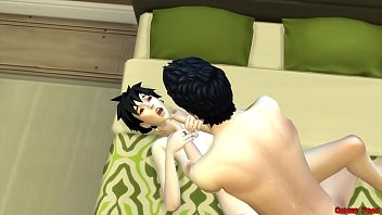 Marido Destruido al Ver Que Su Amada Esposa Videl es Robada y Transformada en una Perra Netorare Hentai Dragon Ball Parodia