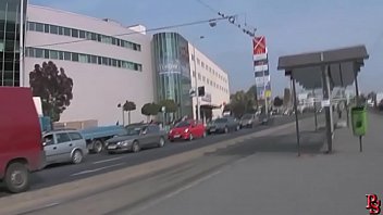 Hunting a in the city. The redhead victim Evelyne Foxy.