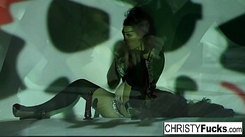 Hot Christy Mack the Pirate plays with her amazing ass and tight wet pussy