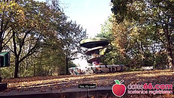 Weird-looking German granny ▼ MILF ▼ Rubina takes big cock in public! Dates66.com