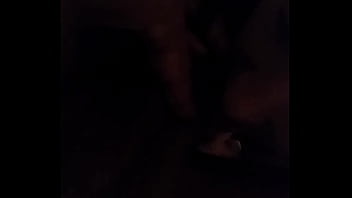 Indian guy getting a blowjob and rim job by a filthy British white girl