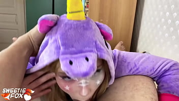 Unicorn Big Ass Blowjob Dick and Hard Fuck - POV Cosplay