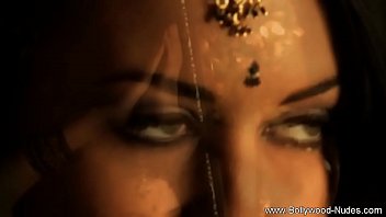 Brunette At Her Black Dress