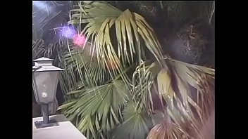 Sexy redhaired transexual Aretha Anderson with big melons loves to fuck her gay sissy boyfriends ass on the porch