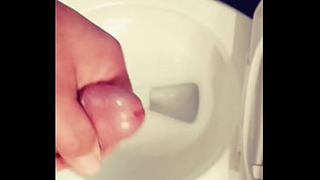 Horny guy jerking off