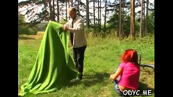 Sexy barely legal redhead honey Laura with firm natural tits and huge chopper