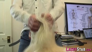 Dominated granny doctor deep throats