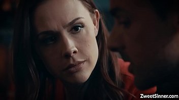 Horny neighbors Chanel Preston and Ryan Driller started a hot fucking action on a couch and ended up in both erupting satisfied orgasm.